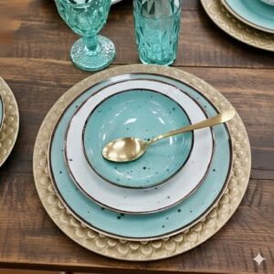 Serwis obiadowy na 6 osób komplet talerzy MIX 14